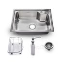 Ver imagem 1 de Cuba Pia Cozinha Gourmet Luxo Com Acessórios Aço Inox 304 3s