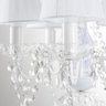 Lustre Pendente Candelabro 5 Lâmpadas Branco (148) - 3