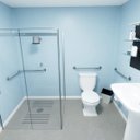 Ver imagem 3 de Barra alça de apoio para idoso Reta 50 cm em aço inox - Barracerta