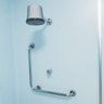 Barra de apoio em L para box 70x70 cm de aço inox - Barracerta - 2