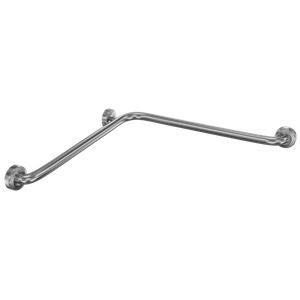 Barra de canto para box 80x80 cm em aço inox - Barracerta
