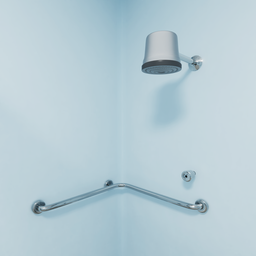Barra de canto para box 70x70 cm em aço inox - Barracerta - 3