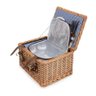 Cesta de Piquenique Completa em Vime 12 Peças Picnic - 2