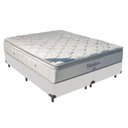 Ver imagem 1 de Cama Box King e Colchão Freedom Ortobom D33 Cor:branco