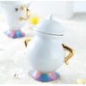 Jogo de Chá/Café A Bela e a Fera de Porcelana 6 Peças - 4