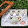 Jogo de Chá/Café A Bela e a Fera de Porcelana 6 Peças - 7