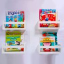 Ver imagem 2 de Prateleiras Para Livros Infantil Jumbo 4 Pçs Super Funda