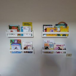 Prateleira Banheiro Cosméticos MDF Branco - 4 Peças - 2