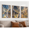 Trio Quadro Decorativo Dente de Leão - 1