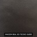 Ver imagem 5 de Poltrona para Sala Pé Metal Preto Kit 2 Ana Suede Marrom - Ibiza
