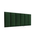 Ver imagem 2 de Cabeceira Estofada De Casal Para Quarto 1.40 m - Verde Musgo