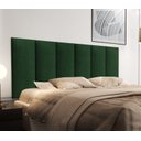Ver imagem 1 de Cabeceira Estofada De Casal Para Quarto 1.40 m - Verde Musgo