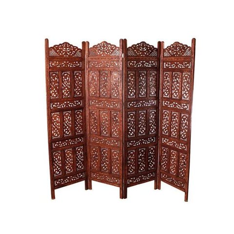 Biombo Indiano/Madeira Maciça 2Mt/ Qualidade Garantida