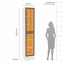 Ver imagem 4 de Cozinha Completa Modulada 10 Peças com Cristaleira e Rodapé Pérola Yescasa