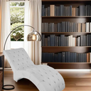 Ver imagem 1 de Recamier Divã Espreguiçadeira para Sala e Cliníca Estética Sandra Veludo:branco