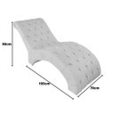 Ver imagem 3 de Recamier Divã Espreguiçadeira para Sala e Cliníca Estética Sandra Veludo:branco