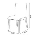 Ver imagem 6 de Kit 6 Cadeiras de Jantar Diamante Estofadas em Veludo Cinza Base Madeira Maciça Mel