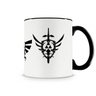 Caneca Legend Of Zelda Icones Preta - 3
