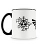Caneca Legend Of Zelda Icones Preta - 1