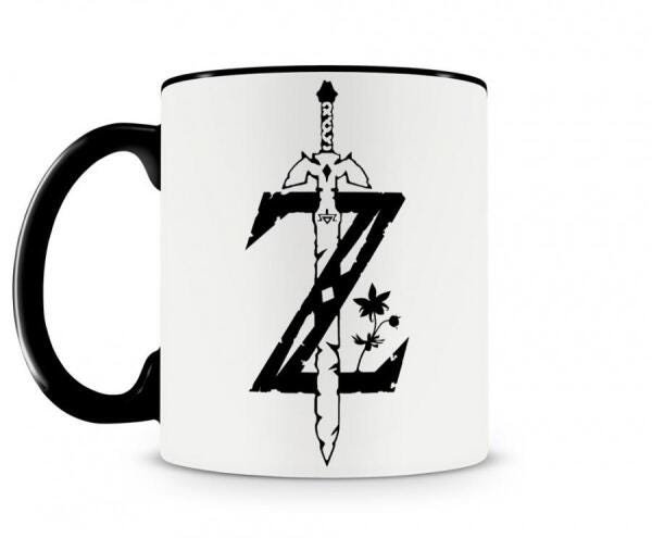 Caneca Legend Of Zelda Esp Preta - 2