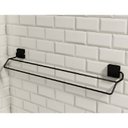 Ver imagem 2 de Porta Toalha Duplo - Linha Premium Decotec Preto