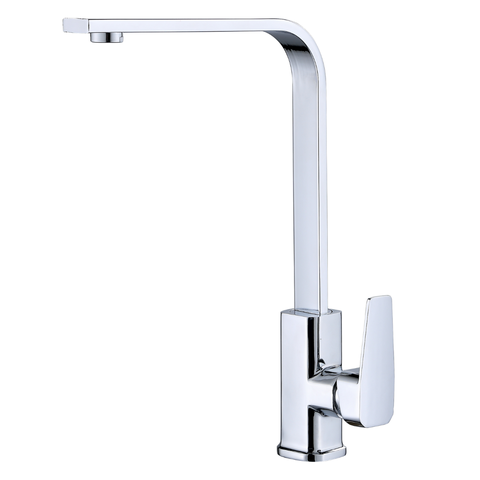 Torneira Cozinha Cromada com Misturador Monocomando Bancada