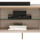 Ver imagem 7 de Rack Bancada de Tv 75 Pol 241cm Ariane D04 Off White/dourado - Mpozenato