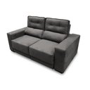 Ver imagem 3 de Sofá Retratil e Reclinavel 3 Lugares Roma Suede