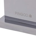 Ver mais imagens de Torneira para Banheiro Misturador Monocomando Purangi Alta Pingoo.casa - Prata