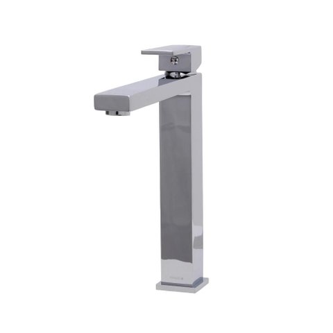 Torneira para Banheiro Misturador Monocomando Purangi Alta Pingoo.casa - Prata