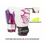 Luva de Boxe/Muay Thai Pretorian Elite - Branco / Rosa - 4