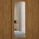 Ver imagem 5 de Guarda-roupa Fortaleza sem Gavetas com Espelho Carioca Móveis