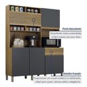 Ver imagem 3 de Armário de Cozinha 5 Portas 1 Gaveta Canastra Valdemóveis