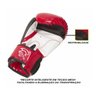 Luva de Boxe/Muay Thai Pretorian Elite - Vermelho / Preto - 4