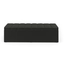 Ver imagem 2 de Calçadeira Baú Navi 160 para Cama Queen N-022 Veludo Chumbo Aradecor