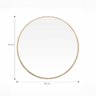 Espelho Redondo Happ 70 Cm Tauari - 2