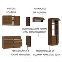 Ver mais imagens de Cozinha Completa Cristal Armário Balcão Sem Tampo Pia Madesa