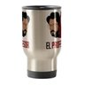 Caneca térmica para carro la casa de papel professor II Inox - 2