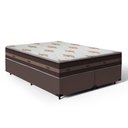 Ver imagem 1 de Cama Box + Cabeceira Painel e Colchão de Molas Ensacadas Anjos Classic Queen 158cm