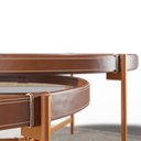 Ver imagem 2 de Mesa Aqua Lateral Grande - Nature/Cobre imcal