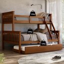 Ver imagem 3 de Treliche com Cama de Casal Solteiro em Madeira Woodstore e Aux Solteiro