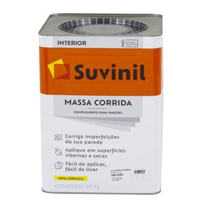 Balde de Massa Acrilico Ip33 Branca 25kg - Suvinil