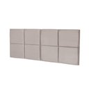Ver imagem 3 de Painel Estofado Cama Docelar Casal 160 cm Bege Bege