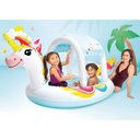 Ver imagem 3 de Piscina Infantil Spray Unicórnio Cobertura Removível 130L - Intex