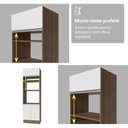 Ver mais imagens de Armário de Cozinha Completa 549cm Rustic/branco Glamy Madesa 01 Rustic/branco