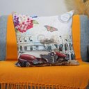 Ver imagem 6 de Kit com 4 Capas para Almofadas Decorativas Paris Retro