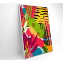 Ver imagem 7 de Quadro Pintura Aquarela Tropical 4 60x40 Cm Tecido Canvas