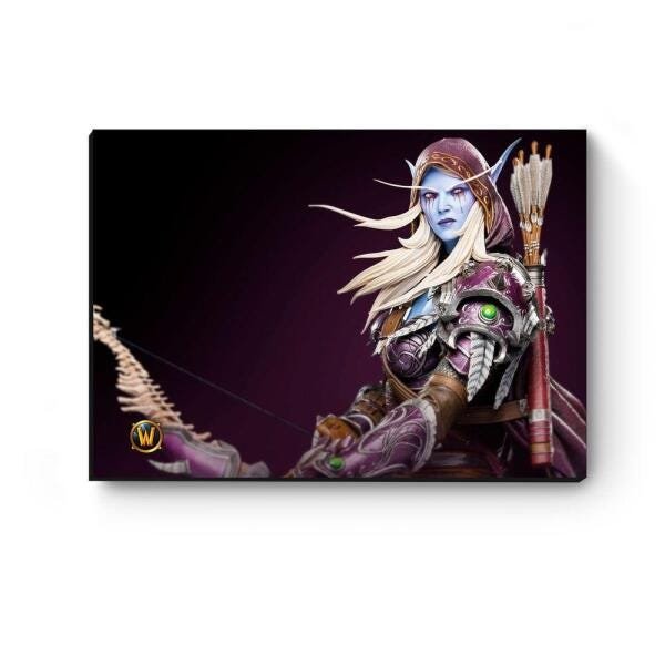 Quadro decorativo MDF World Of Warcraft Sylvanas I