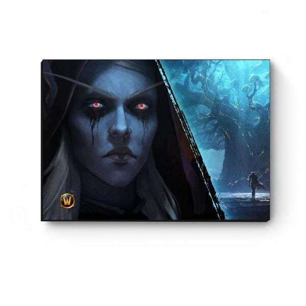 Quadro decorativo MDF World Of Warcraft Sylvanas III - 2