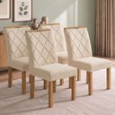 Ver imagem 1 de Conjunto 4 Cadeiras para Sala de Jantar Arthus